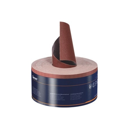 Garant Economy roll of abrasive cloth A robust, highly flexible, 115 mmx50 m, Grit: 60 556980 60